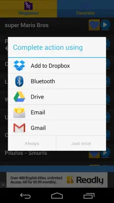 WhatsApp Ringtones android App screenshot 1